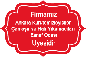 Ankara Kurutemizleyiciler Çamaşır ve Halı Yıkamacıları Esnaf Odası Üyesiyiz